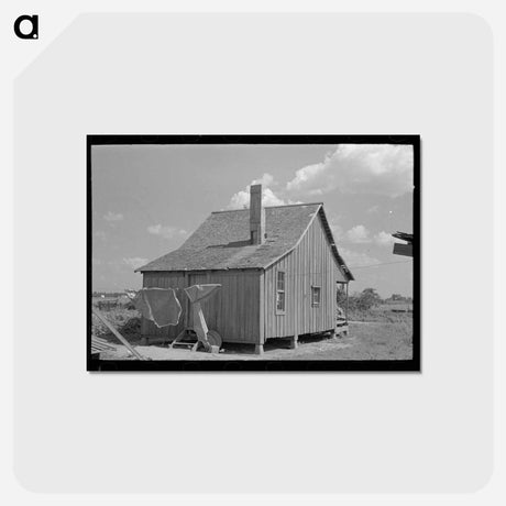 アートポストカード-Sharecropper's Home, New Madrid County, Missouri
 - ラッセル リー Postcard.