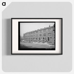 アートポスター-Apartment Houses, Chicago
 - ラッセル リー Poster.