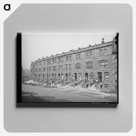 アートパネル-Apartment Houses, Chicago
 - ラッセル リー Canvas.