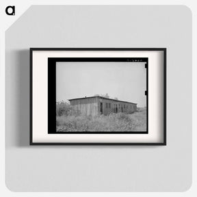 アートポスター-Old Slave Quarters Near Caruthersville, Missouri
 - ラッセル リー Poster.