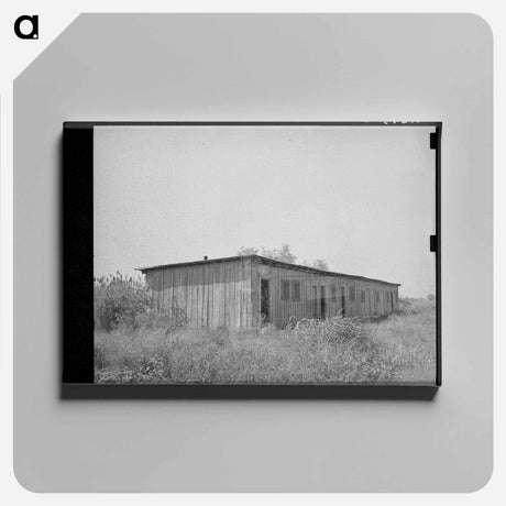 アートパネル-Old Slave Quarters Near Caruthersville, Missouri
 - ラッセル リー Canvas.