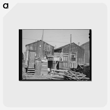 アートポストカード-Courtyard in Mexican Section, San Diego
 - ラッセル リー Postcard.