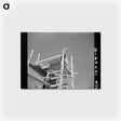 アートポストカード-Construction of a Chimney, Greendale, Wisconsin
 - ラッセル リー Postcard.