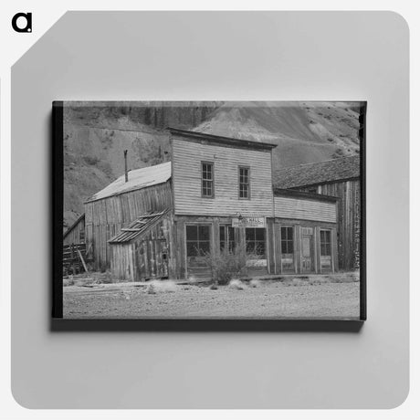 アートパネル-Pool Hall, Eureka, Colorado
 - ラッセル リー Canvas.