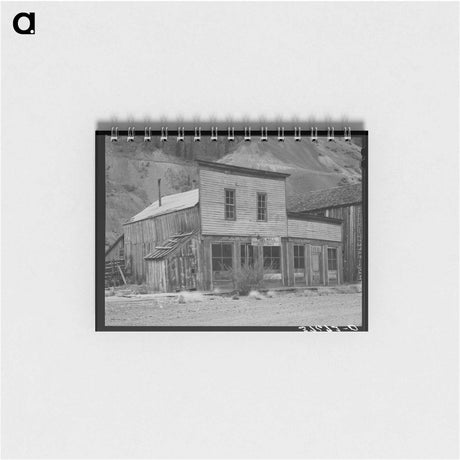 アートメモ帳-Pool Hall, Eureka, Colorado
 - ラッセル リー Memo.