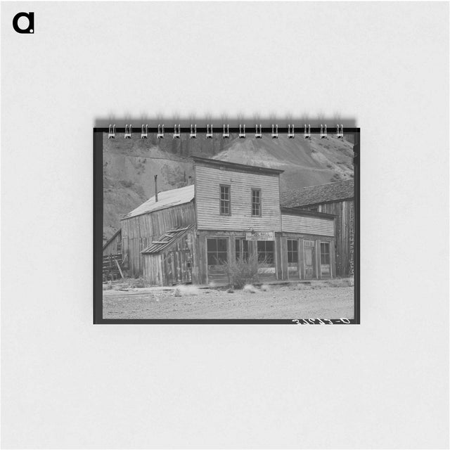アートメモ帳-Pool Hall, Eureka, Colorado
 - ラッセル リー Memo.