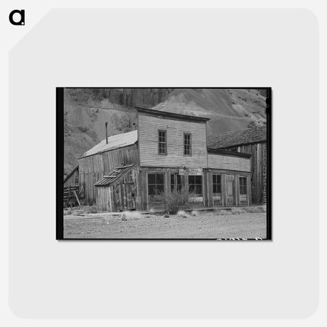 アートポストカード-Pool Hall, Eureka, Colorado
 - ラッセル リー Postcard.