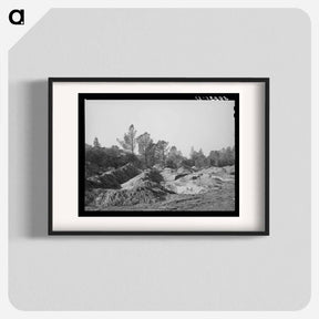 アートポスター-Placer Mining, Old Virginia City, Placer County, California
 - ラッセル リー Poster.