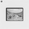 アートメモ帳-Highway on the Outskirts of Bisbee, Arizona
 - ラッセル リー Memo.