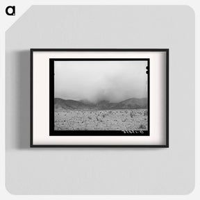 アートポスター-Snowstorm over the Mountains, Socorro County
 - ラッセル リー Poster.