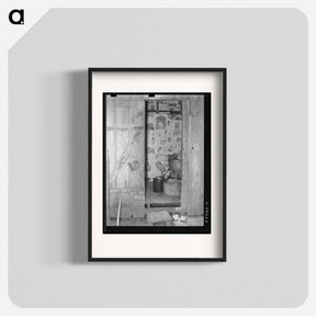 アートポスター-Interior View of a Mexican House, San Antonio
 - ラッセル リー Poster.