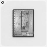 アートメモ帳-Interior View of a Mexican House, San Antonio
 - ラッセル リー Memo.