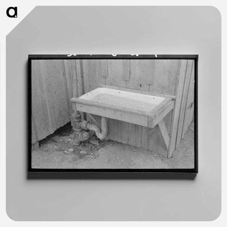 アートパネル-Clogged Sink in San Antonio Community
 - ラッセル リー Canvas.