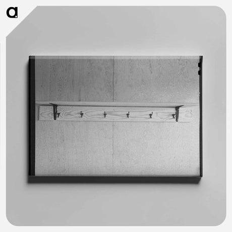 アートパネル-Migratory Labor Camp Interior
 - ラッセル リー Canvas.