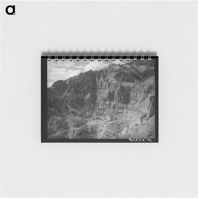 アートメモ帳-Road to Smugglers Mine, Telluride
 - ラッセル リー Memo.