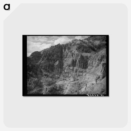 アートポストカード-Road to Smugglers Mine, Telluride
 - ラッセル リー Postcard.