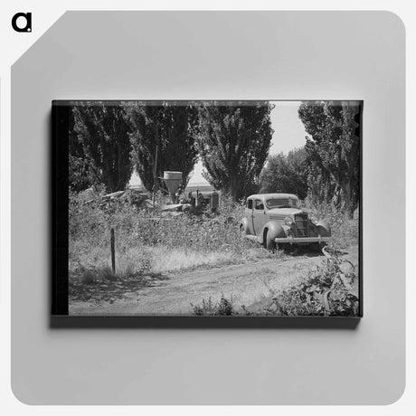 アートパネル-FSA Trailer Camp: Defense Workers' Dormitories
 - ラッセル リー Canvas.