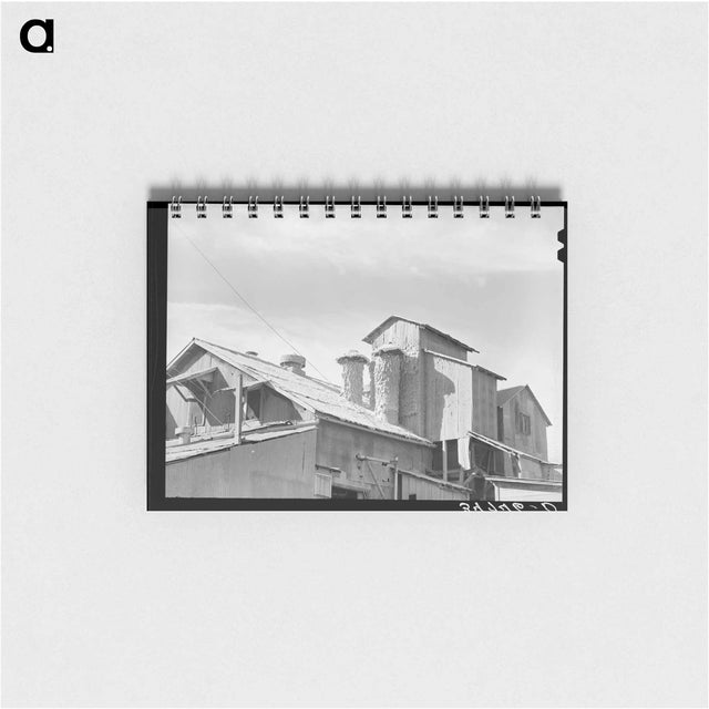 アートメモ帳-Cotton Gin, Taylor, Texas
 - ラッセル リー Memo.