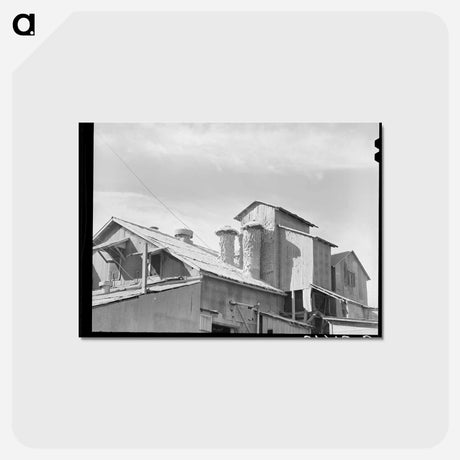 アートポストカード-Cotton Gin, Taylor, Texas
 - ラッセル リー Postcard.