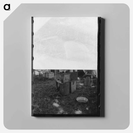 アートパネル-Migrant Worker Camped Along Arkansas River
 - ラッセル リー Canvas.