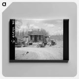 アートパネル-Buttermilk Junction, Martin County, Indiana
 - ラッセル リー Canvas.