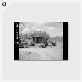 アートポストカード-Buttermilk Junction, Martin County, Indiana
 - ラッセル リー Postcard.