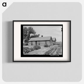 アートポスター-Farm Security Administration Client's Home, Ordway, Colorado
 - ラッセル リー Poster.