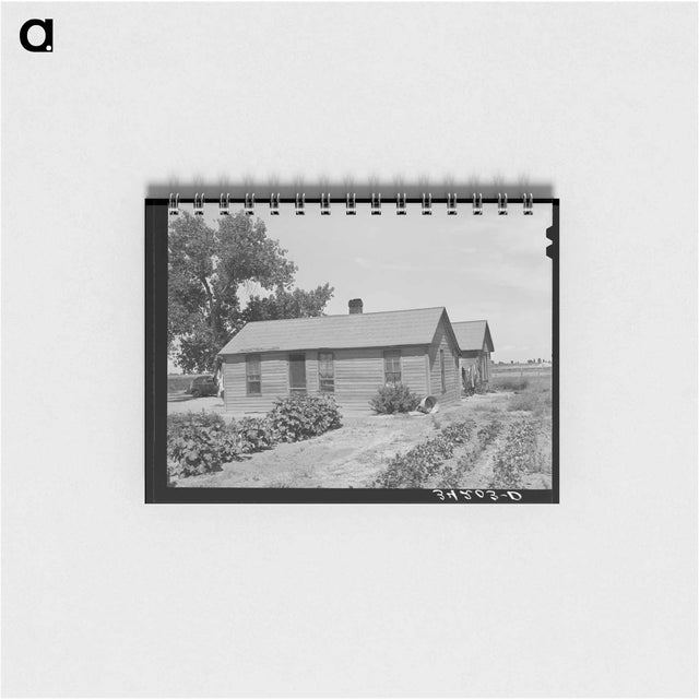 アートメモ帳-Farm Security Administration Client's Home, Ordway, Colorado
 - ラッセル リー Memo.