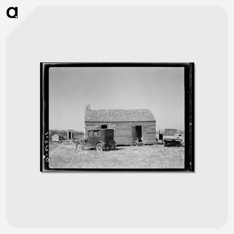 アートポストカード-Home of a Day Laborer Near New Iberia, Louisiana
 - ラッセル リー Postcard.