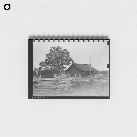 アートメモ帳-Farmstead, San Augustine County, Texas
 - ラッセル リー Memo.