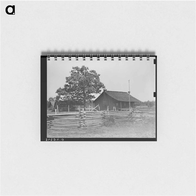 アートメモ帳-Farmstead, San Augustine County, Texas
 - ラッセル リー Memo.
