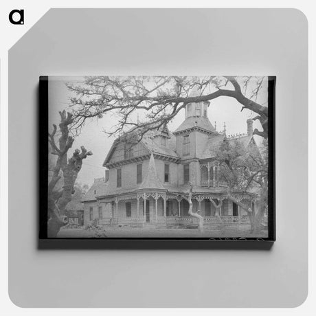 アートパネル-Mansion, Comanche, Texas
 - ラッセル リー Canvas.