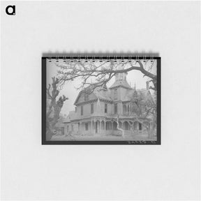 アートメモ帳-Mansion, Comanche, Texas
 - ラッセル リー Memo.