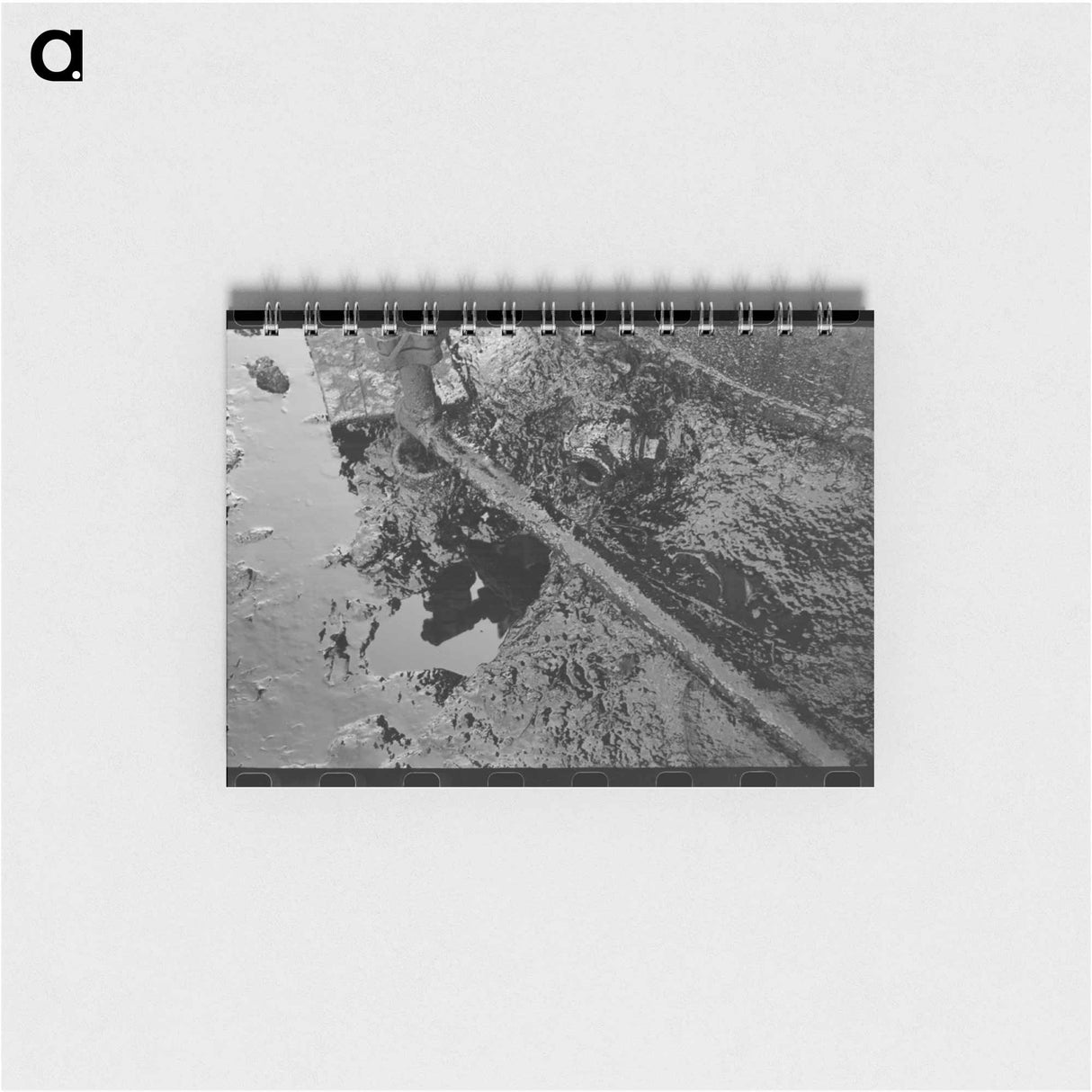 アートメモ帳-Waste Oil at Storage Tanks, Creek County, Oklahoma
 - ラッセル リー Memo.