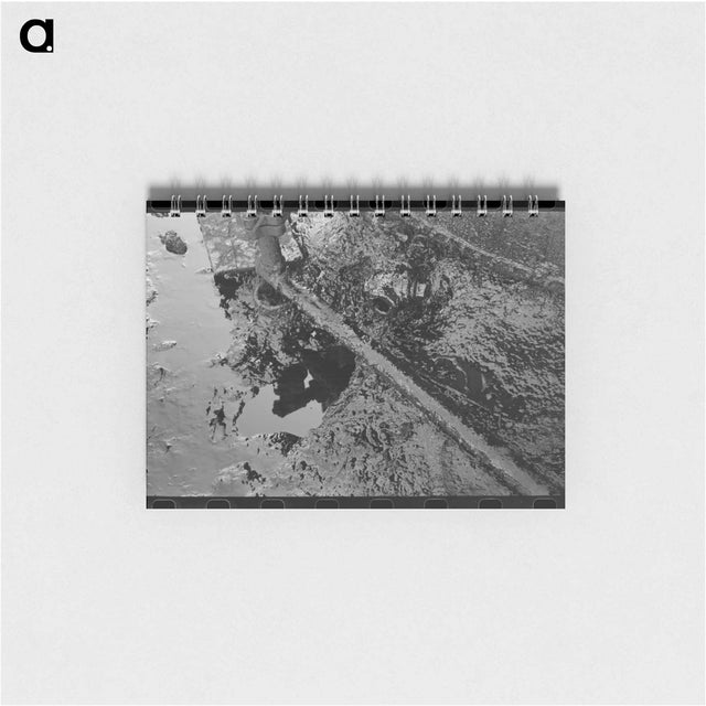 アートメモ帳-Waste Oil at Storage Tanks, Creek County, Oklahoma
 - ラッセル リー Memo.