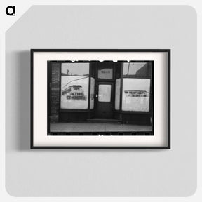 アートポスター-Sign, Chicago, Illinois
 - ラッセル リー Poster.