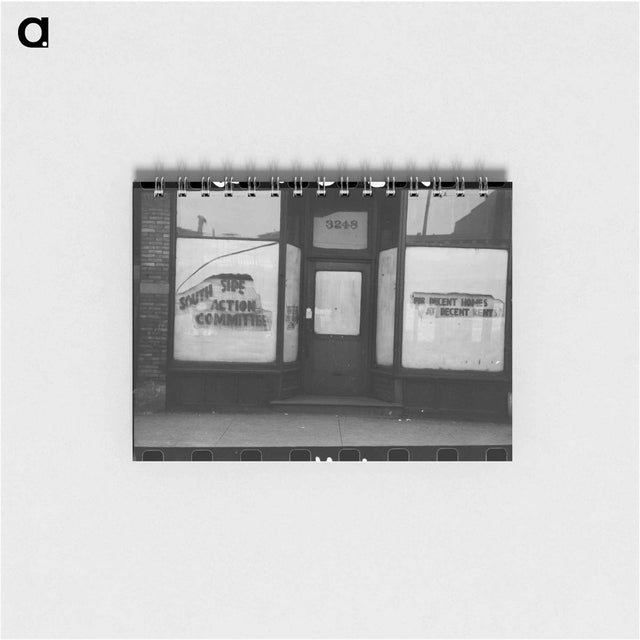 アートメモ帳-Sign, Chicago, Illinois
 - ラッセル リー Memo.