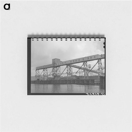 アートメモ帳-Loading Dock, Port of Houston, Texas
 - ラッセル リー Memo.