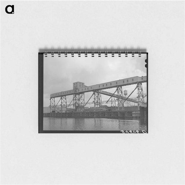 アートメモ帳-Loading Dock, Port of Houston, Texas
 - ラッセル リー Memo.