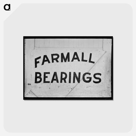 アートポストカード-Tractor Repair Sign, Robstown, Texas
 - ラッセル リー Postcard.