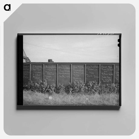 アートパネル-Real Estate Office Sign, San Diego
 - ラッセル リー Canvas.