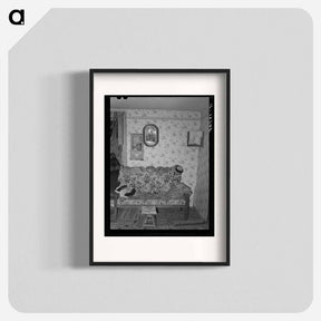 アートポスター-Living Room Interior, Taos
 - ラッセル リー Poster.