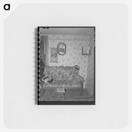 アートメモ帳-Living Room Interior, Taos
 - ラッセル リー Memo.