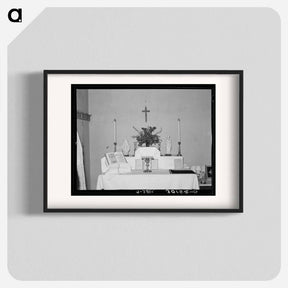 アートポスター-Chapel of Catholic Priest at Home of Jim Hardin, Two Bit Creek, South Dakota
 - ラッセル リー Poster.