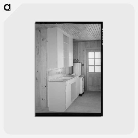 アートポストカード-Kitchen Interior, Migratory Labor Camp, Robstown, Texas
 - ラッセル リー Postcard.