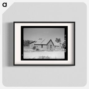 アートポスター-Logging Town, Gemmel, Minnesota
 - ラッセル リー Poster.