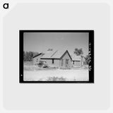 アートポストカード-Logging Town, Gemmel, Minnesota
 - ラッセル リー Postcard.