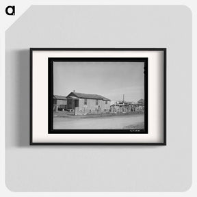 アートポスター-House in Mexican Section, Corpus Christi
 - ラッセル リー Poster.