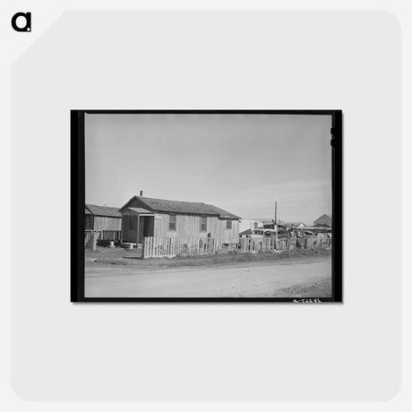 アートポストカード-House in Mexican Section, Corpus Christi
 - ラッセル リー Postcard.