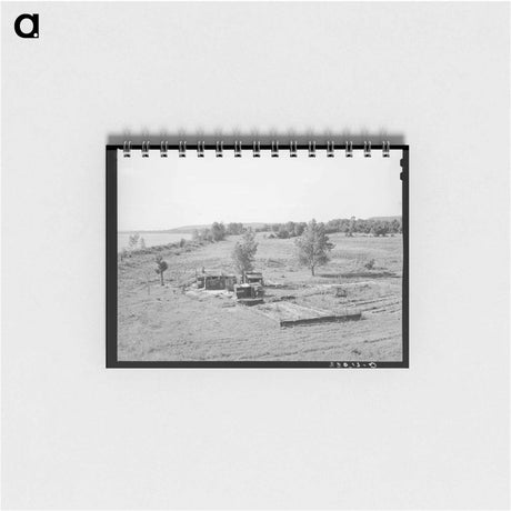アートメモ帳-Arkansas River Bottom at Webbers Falls
 - ラッセル リー Memo.